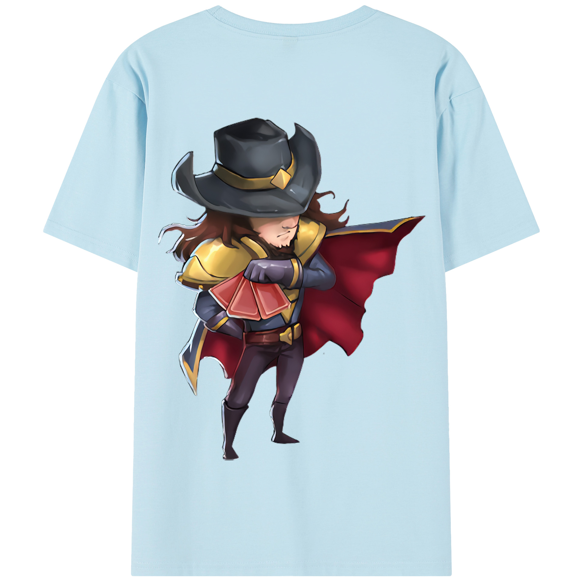 リーグ・オブ・レジェンド League of Legends LOL 綿100％半袖Tシャツ（背面プリント）
